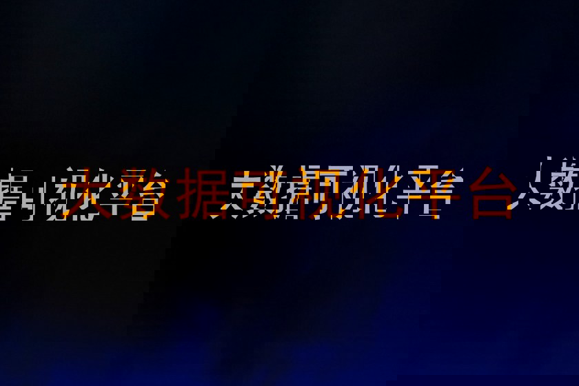 大数据可视化平台