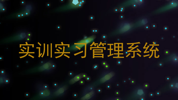 实训实习管理系统