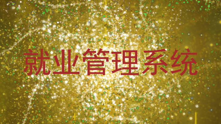 就业管理系统