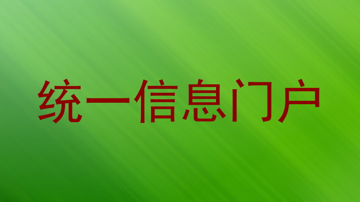 统一信息门户