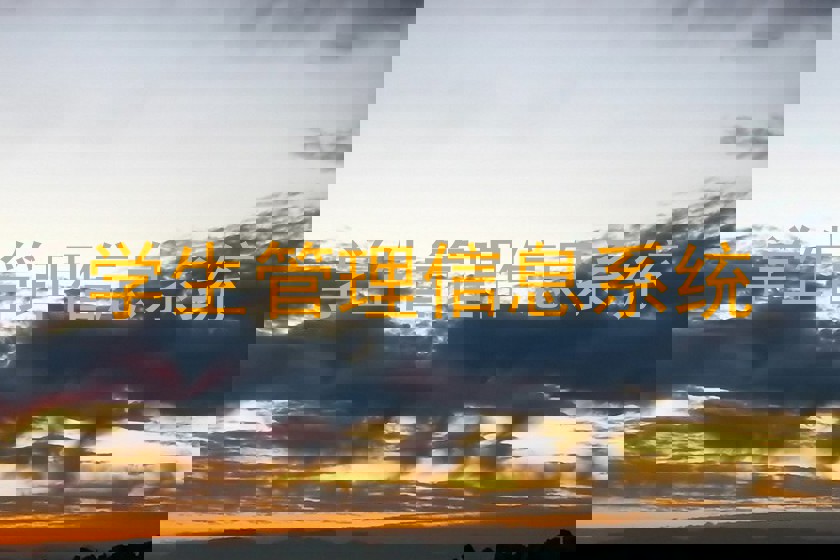 学生管理信息系统