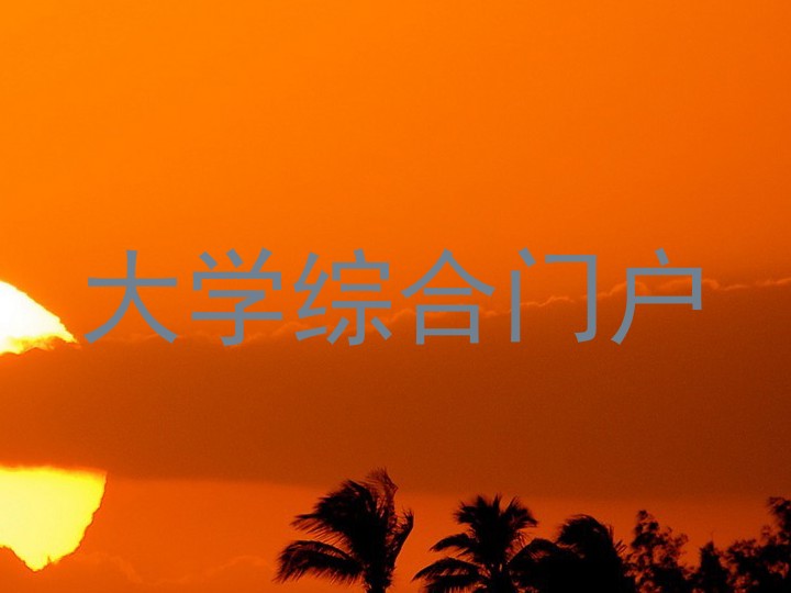 大學(xué)綜合門(mén)戶