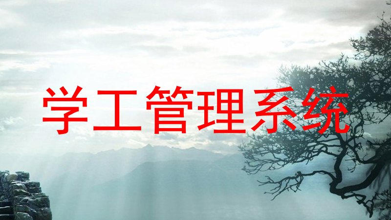 学工管理系统