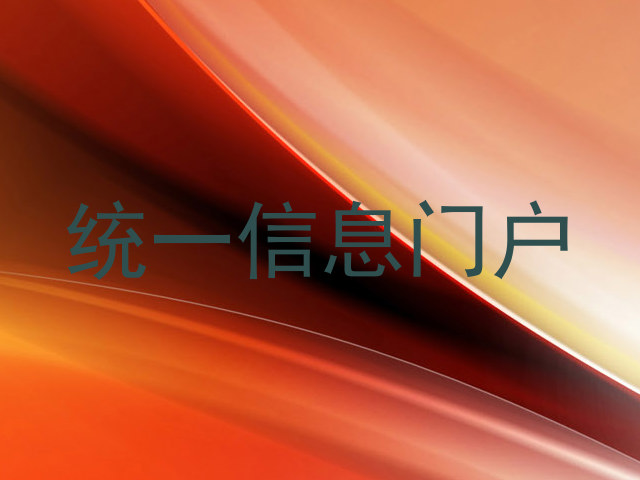 统一信息门户