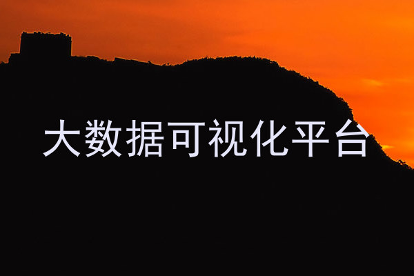 大数据可视化平台