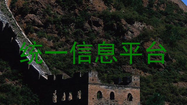 统一信息平台
