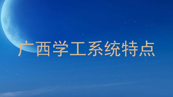 广西学工系统特点