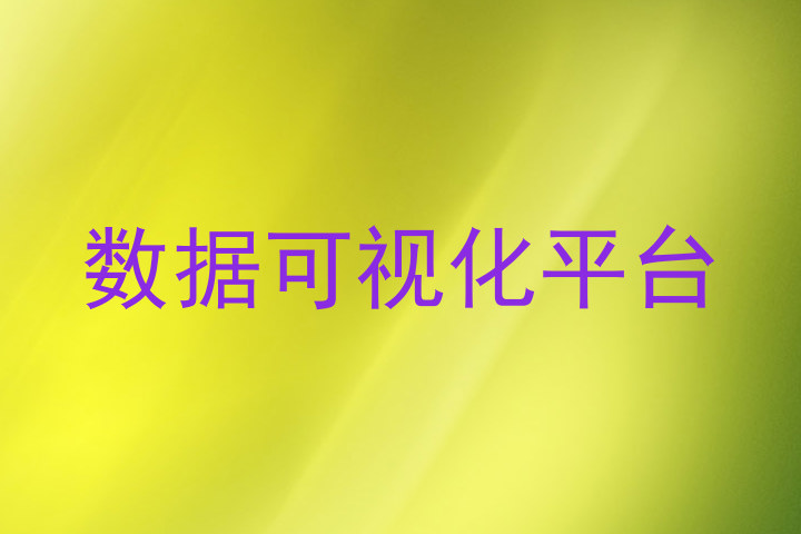 数据可视化平台