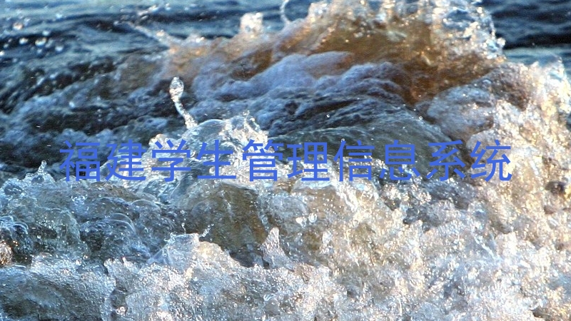 福建学生管理信息系统