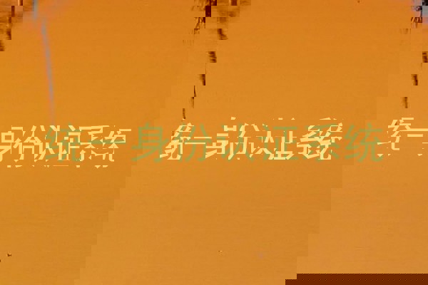 统一身份认证系统
