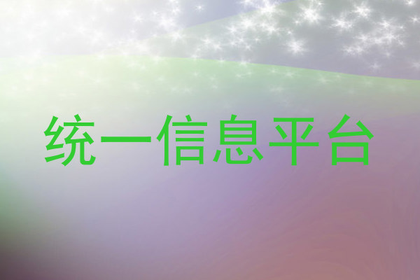 统一信息平台