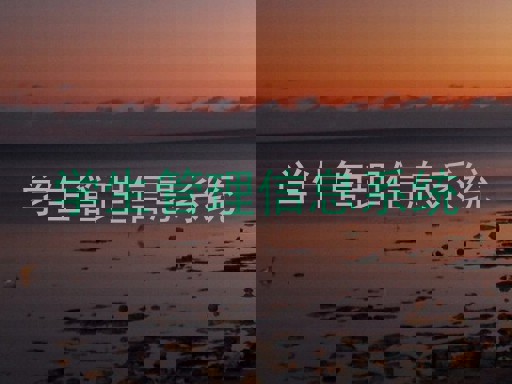 学生管理信息系统