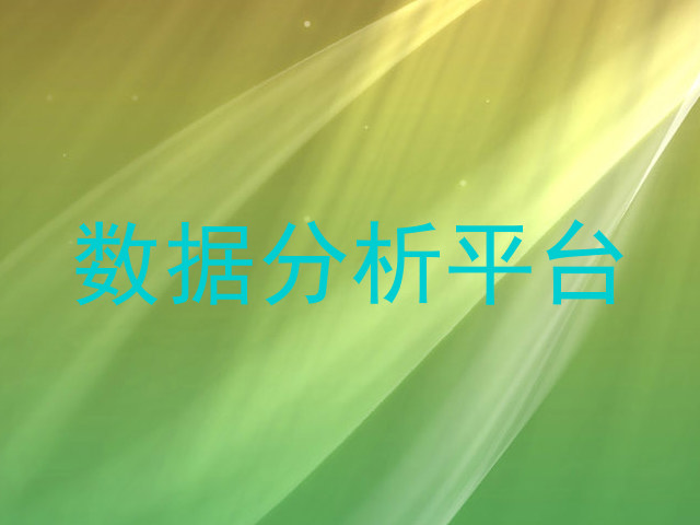 数据分析平台