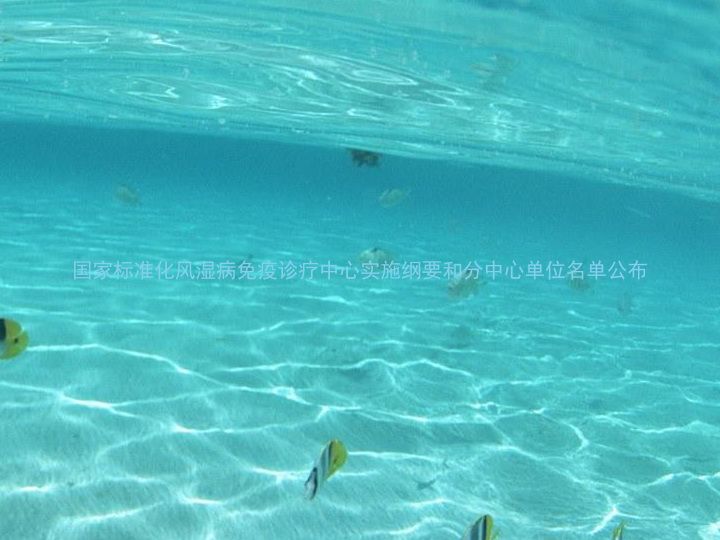 国家标准化风湿病免疫诊疗中心实施纲要和分中心单位名单公布