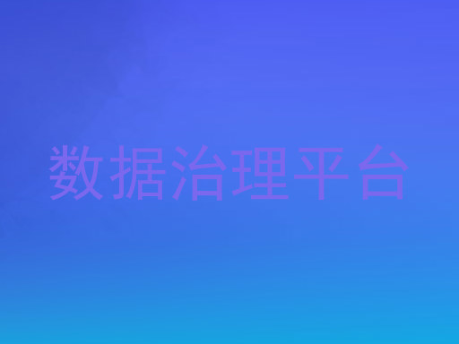 数据治理平台