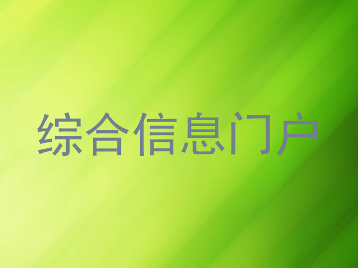 综合信息门户