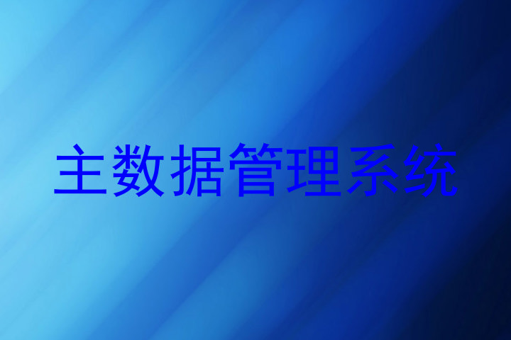 主数据管理系统