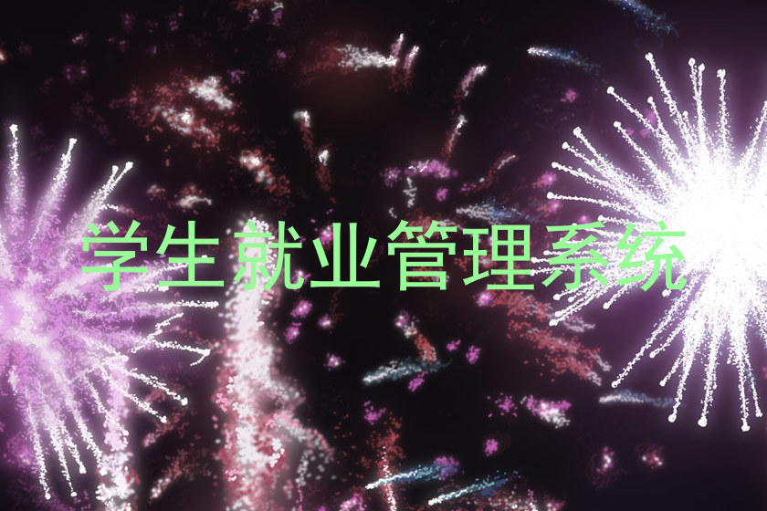 学生就业管理系统