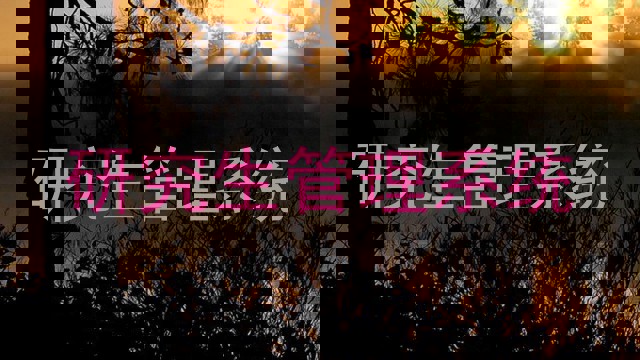 研究生管理系统