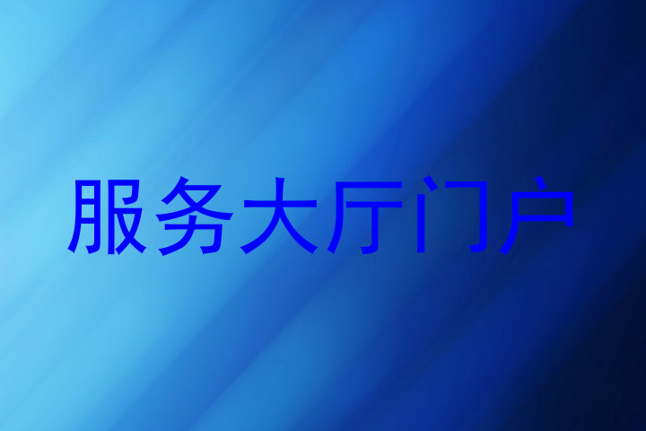 服務(wù)大廳門戶