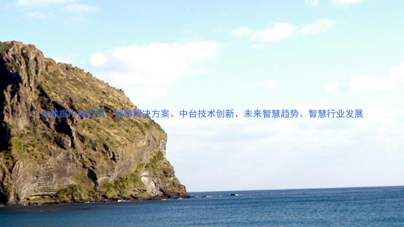 大数据中台应用、智慧解决方案、中台技术创新、未来智慧趋势、智慧行业发展