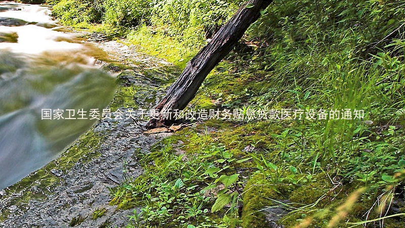 国家卫生委员会关于更新和改造财务贴息贷款医疗设备的通知