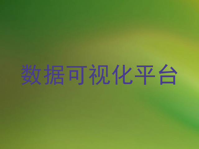 数据可视化平台