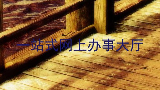一站式网上办事大厅