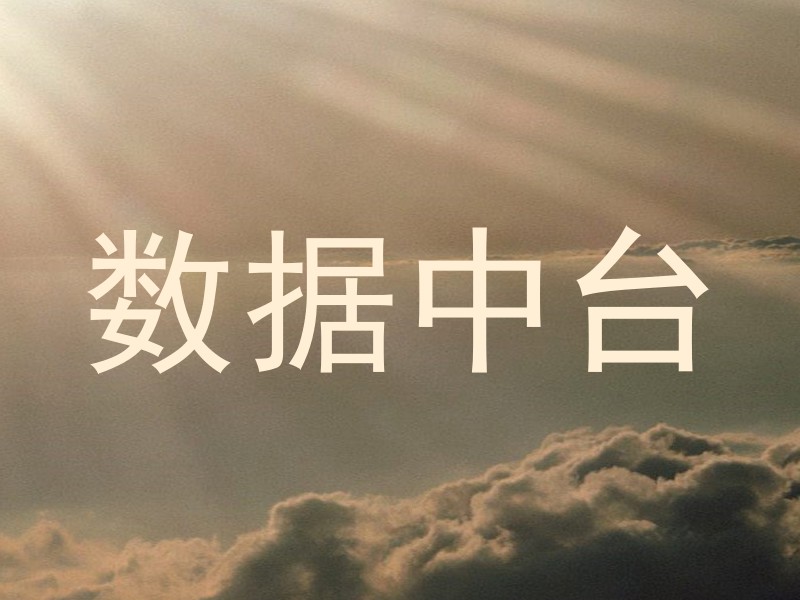 数据中台