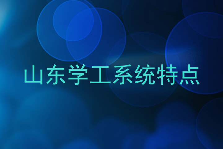 山东学工系统特点