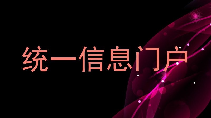 统一信息门户