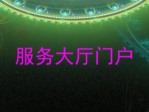服務(wù)大廳門戶