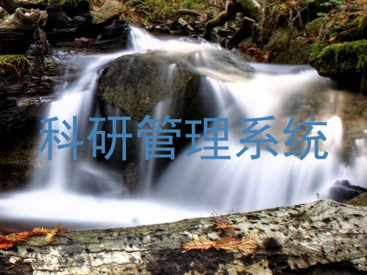 科研管理系统