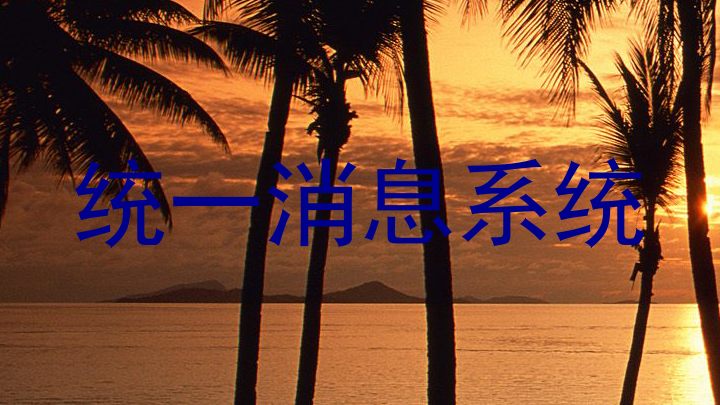 统一消息系统