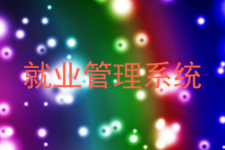 就业管理系统