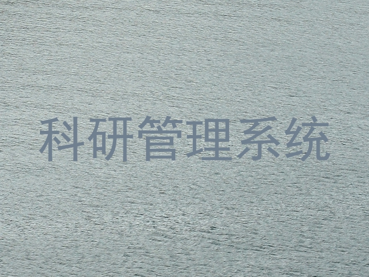 科研管理系统
