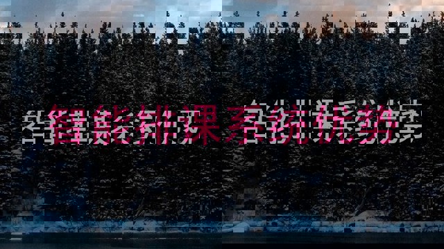 智能排课系统优势