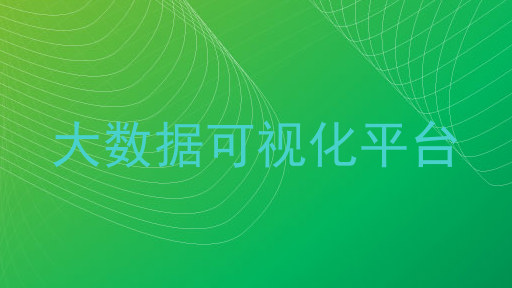 大数据可视化平台