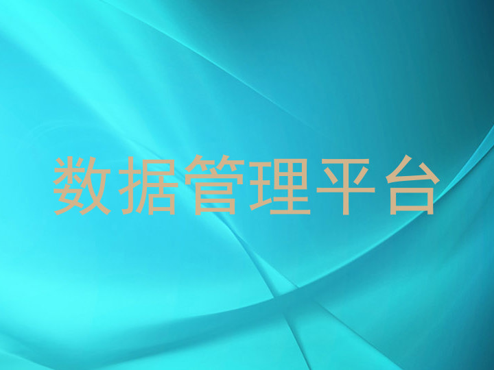 数据管理平台