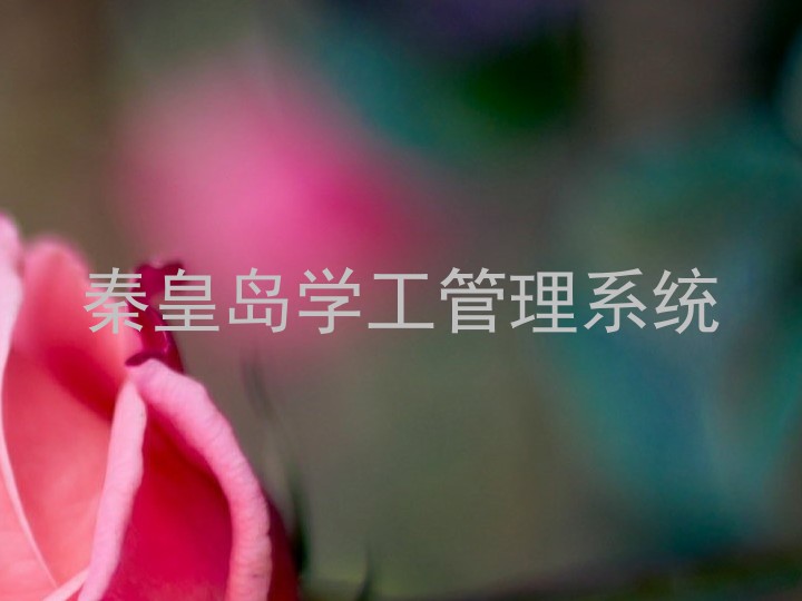 秦皇岛学工管理系统