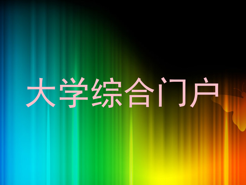 大学综合门户