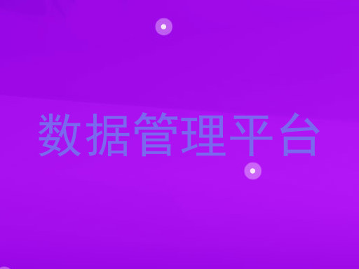数据管理平台