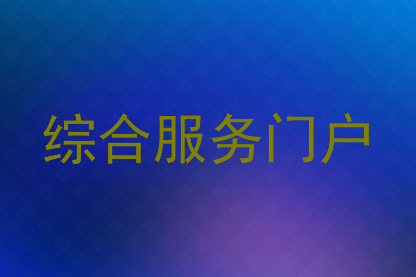 综合服务门户