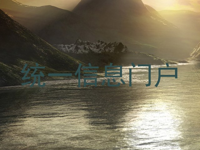 统一信息门户