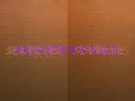 高校科研管理系统排名