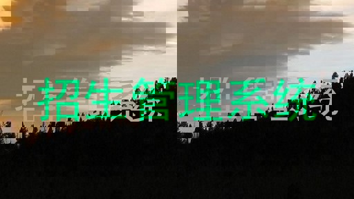 招生管理系统