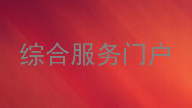 综合服务门户