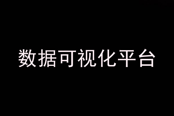 数据可视化平台