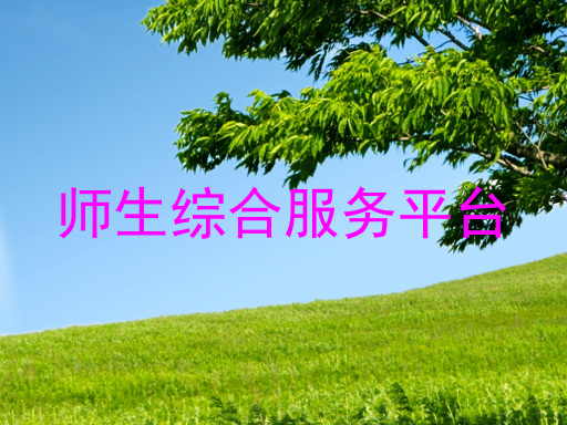 师生综合服务平台