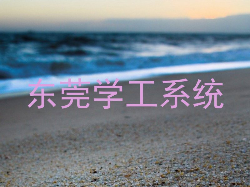 东莞学工系统